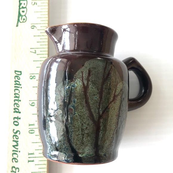 Super cute Vintage circa 80 creamer Small 4.5” Perfect for coffee serving - Picture 2 of 8